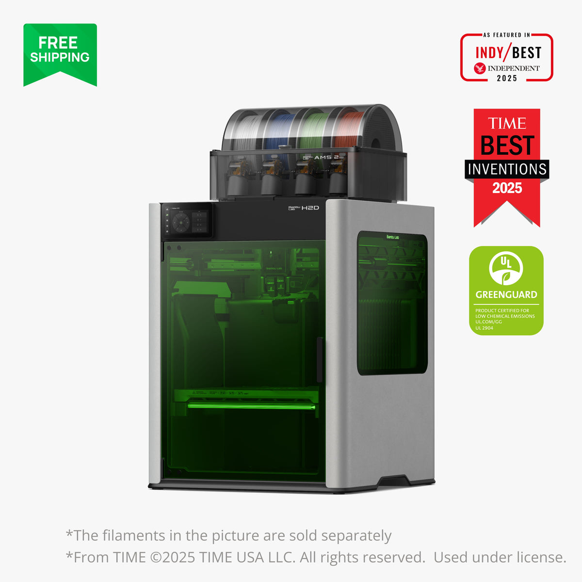 Bambu Lab H2D Laser Full Combo product image