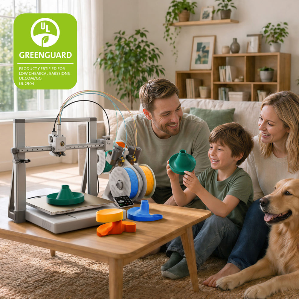 UL GREENGUARD certified. Cleaner air for indoor printing.
