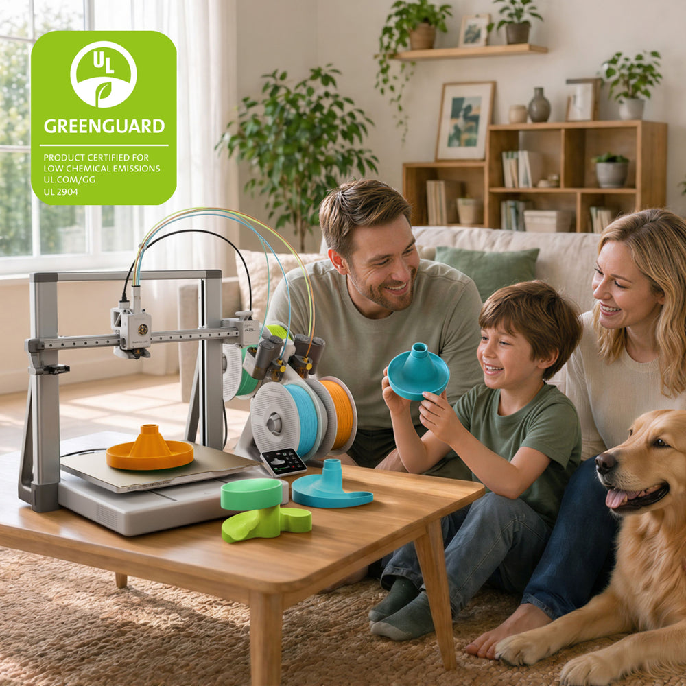 UL GREENGUARD certified. Cleaner air for indoor printing.