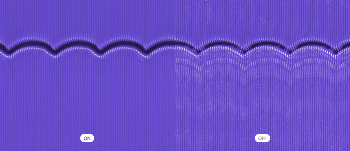 X2D active vibration compensation