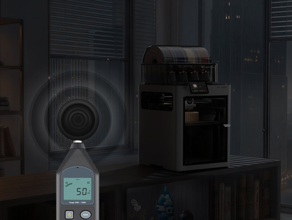 Quiet enough for overnight prints.
