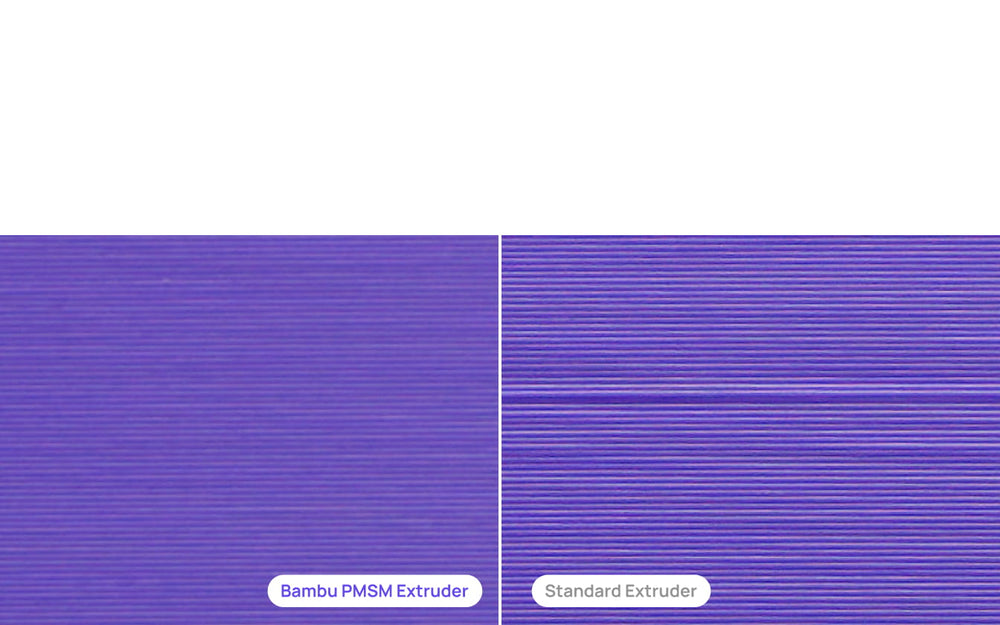 X2D servo extrusion surface quality