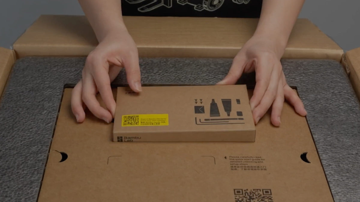 Bambu Lab X2D unboxing video